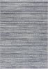 8' X 11' Navy Blue Decorative Stripes Area Rug
