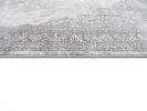 2' X 13' Gray Distressed Medallion Runner Rug
