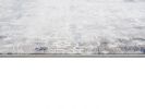 8' X 11' Navy And Beige Distressed Vines Area Rug