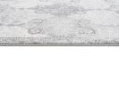 4' X 6' Gray Distressed Trellis Pattern Area Rug