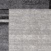 7' X 9' Gray Modern Bordered Area Rug
