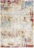 3' X 5' Beige And Gold Abstract Area Rug