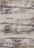 5' X 7' Violet Abstract Dhurrie Area Rug