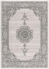 8' X 11' Cream Oriental Area Rug