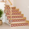7" X 7" Golden Ruby Removable  Peel And Stick Tiles