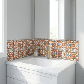 4" X 4" Queen Mosaic Removable  Peel And Stick Tiles