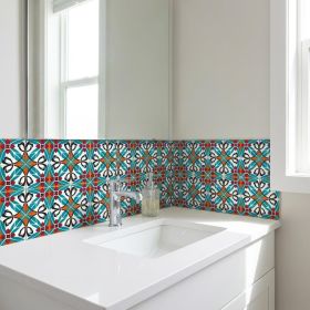 4" X 4" Cali Venice Removable  Peel And Stick Tiles