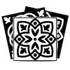 7" X 7" The Night Sky Mosaic Peel And Stick Removable Tiles
