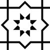 4" X 4" White And Black Sun Peel And Stick Removable Tiles