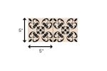 5" X 5" Mini Orchid Peel And Stick Removable Tiles