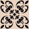 5" X 5" Mini Orchid Peel And Stick Removable Tiles