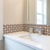 5" X 5" Mini Orchid Peel And Stick Removable Tiles