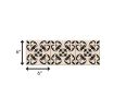 6" X 6" Mini Orchid Peel And Stick Removable Tiles