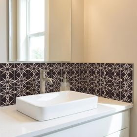 4" X 4" The Clover Peel And Stick Removable Tiles