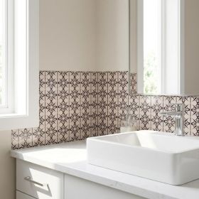 5" X 5" The Clover Peel And Stick Removable Tiles
