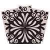 5" X 5" Cinnamon Swirl Peel And Stick Removable Tiles