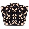 5" X 5" Black Sheep Peel And Stick Removable Tiles
