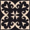6" X 6" Black Sheep Peel And Stick Removable Tiles