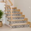 5" x 5" Cream Vinyl Peel And Stick Removable Tiles