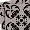 8" x 8" Dark Gray Peel And Stick Removable Tiles
