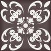 5" X 5" Light Brown And White Mosaic Peel And Stick Removable Tiles