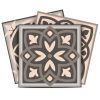 5" X 5" Espresso Brown Mosaic Peel And Stick Removable Tiles