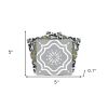 5" X 5" Vintage Sage Medallion Peel And Stick Removable Tiles