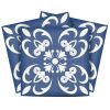 6" X 6" Wedgwood Blue And White  Peel And Stick Removable Tiles