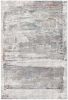 7' X 10' Gray Abstract Irregular Blocks Area Rug