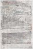 7' X 10' Gray Abstract Irregular Blocks Area Rug