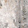 2' X 10' Gray Abstract Pattern Runner Rug