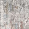 5' X 8' Gray Abstract Pattern Area Rug