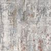7' X 10' Gray Abstract Pattern Area Rug