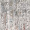 7' X 10' Gray Abstract Pattern Area Rug