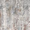 8' X 11' Gray Abstract Pattern Area Rug