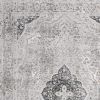 4' X 6' Grey Oriental Area Rug