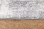 4' X 6' Gray Abstract Patterns Area Rug