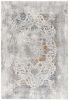 4' X 6' Gray Abstract Patterns Area Rug