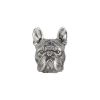 Set of Two 6" Silver Metal Dog Decorative Bookends