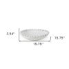 4" Off White Ceramic Tabletop Sculpture