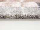 7' X 9' Beige Modern Blocks Area Rug