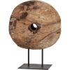 26" Brown Tabletop Sculpture