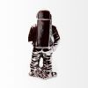 Over The Moon Silverplated Astronaut Sculpture