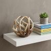 White Resin Antler Shaped Sculpture
