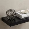 Silver Metal Tree Branch Sculpture