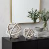 12" White Tabletop Sculpture