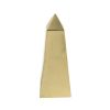 Set of Two 11" Gold Metal Tabletop Sculpture
