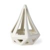 9" White Stainless Steel Tabletop Sculpture