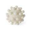 5" Ivory Resin Knobby Nubs Orb Tabletop Sculpture