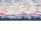 15' Blue And Ivory Oriental Runner Rug